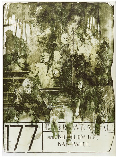 Bus 177 II | colour litography | 1980